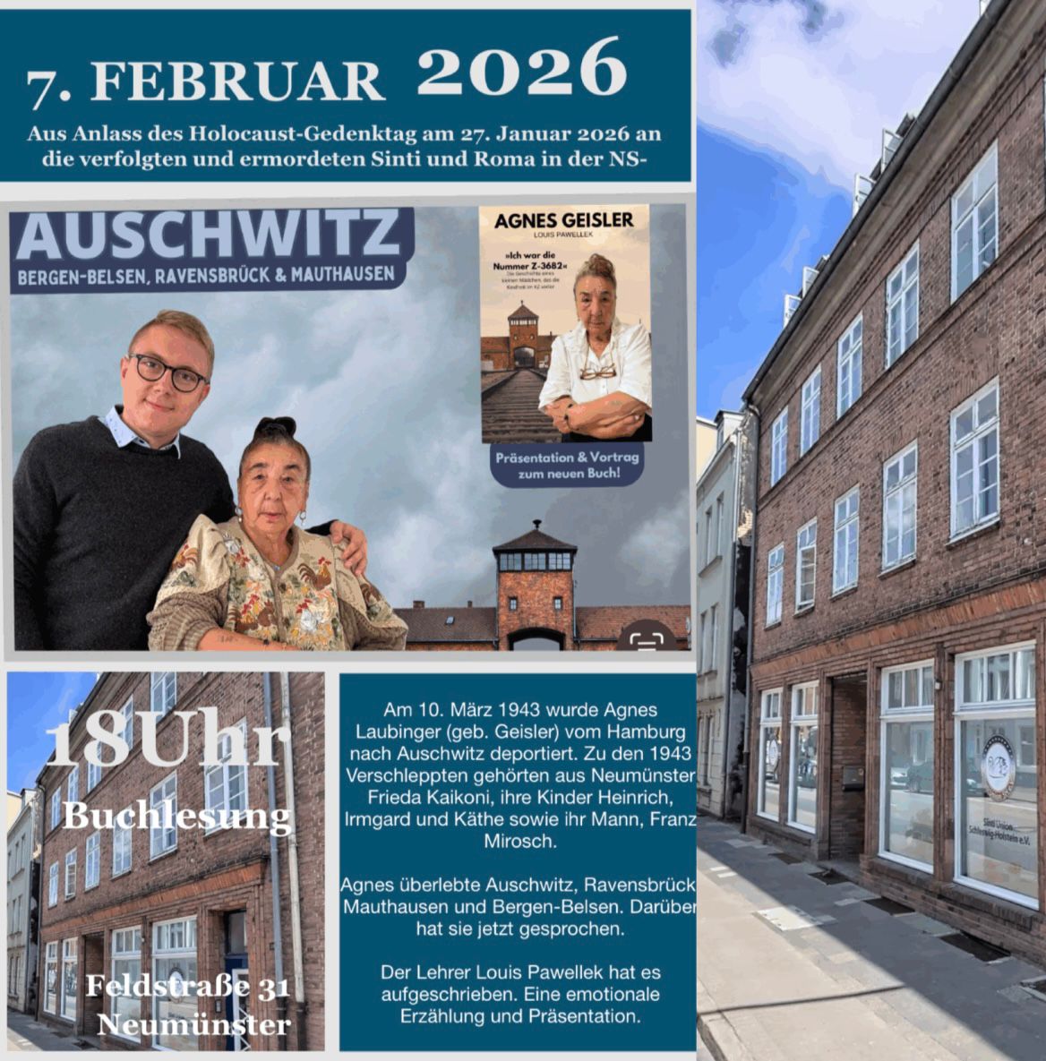 Erinnern und Gedenken an Agnes Geisler